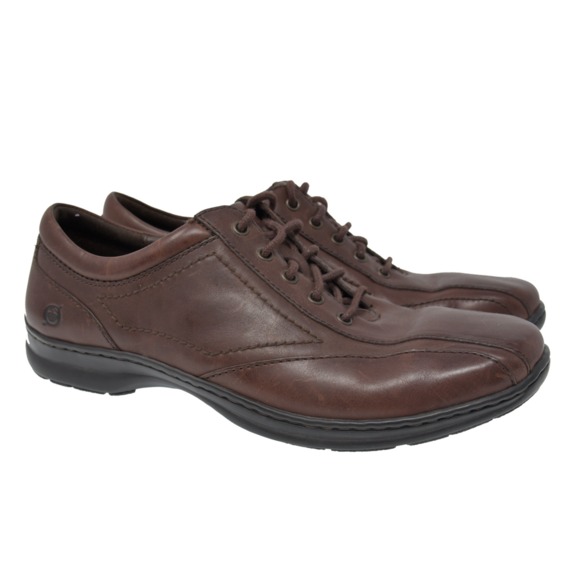 *BORN Sz 9.5M Brown Leather Comfort Casual Shoes main image 4